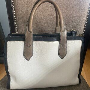 Fossil Tri-color Shopper leather bag